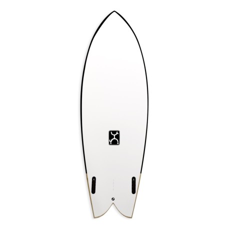 planche de surf firewire too fish 5'4 swallow twin fin machado