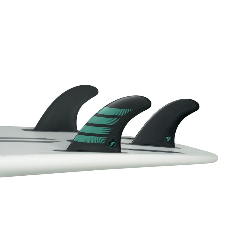 dérives surf futures fins f6 alpha thruster series m carbon red