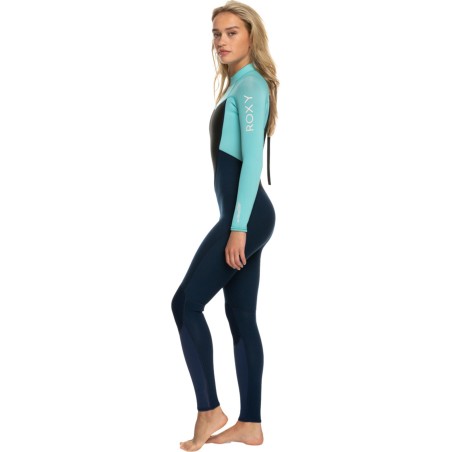 combinaison surf roxy prologue 3/2mm  zip arrière