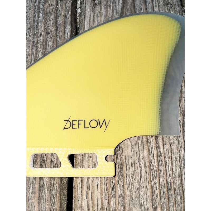 derive surf deflow palm mustard twin fin