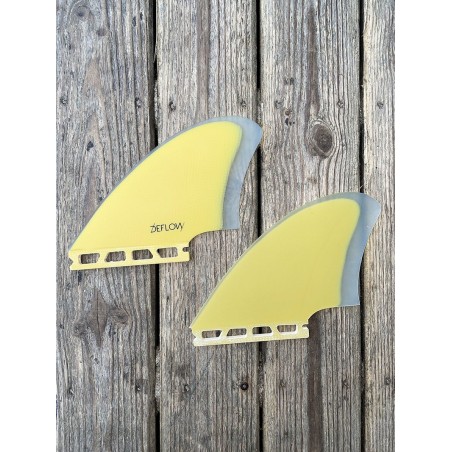 derive surf deflow palm mustard twin fin