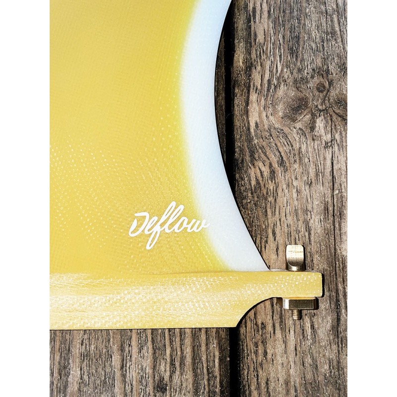 derive surf deflow cream mustard 9 75 single fin