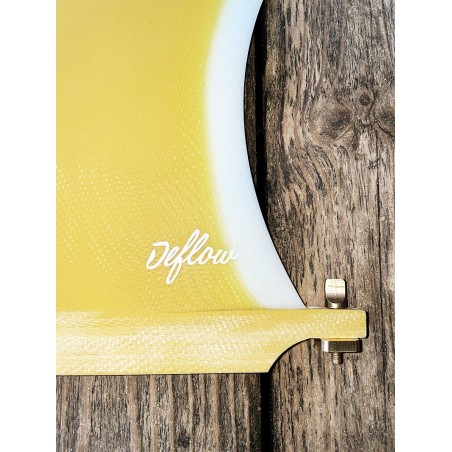 derive surf deflow cream mustard 9 75 single fin