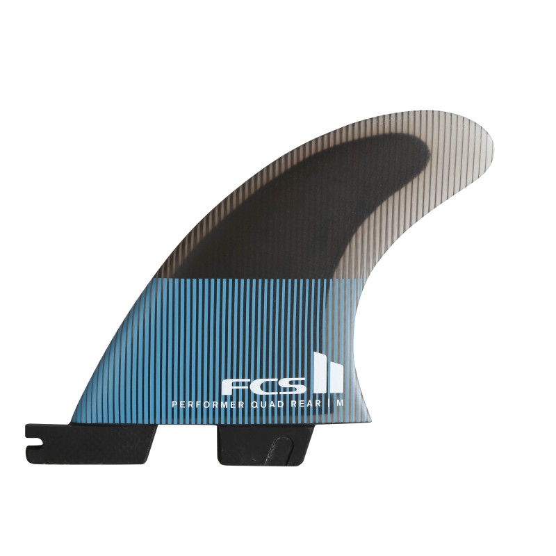 Dérives de Surf FCS II Performer PC Tranquil Blue – Quad Rear