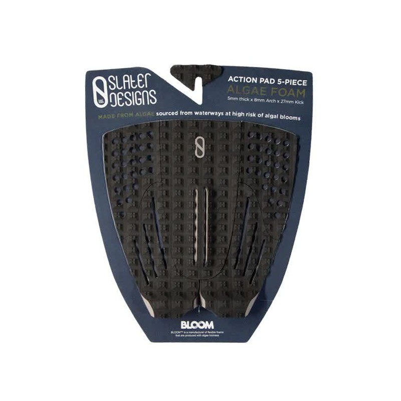 pad surf Action Slater Designs 5 Piece Arch Traction Pad  Black Grey