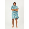 Poncho Surf After Essential Camo Series Blue