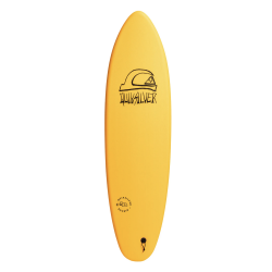 copy of planche surf roxy 7'0 softboard break tropical pink