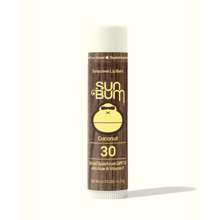 Stick Lèvres Sun Bum Coconut - Original SPF 30 Sunscreen Lip Balm