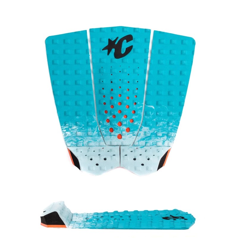 Pad de Surf Creatures of Leisure Grom Griffin Colapinto Lite – Fluro Blue / Fluro Red 🌊