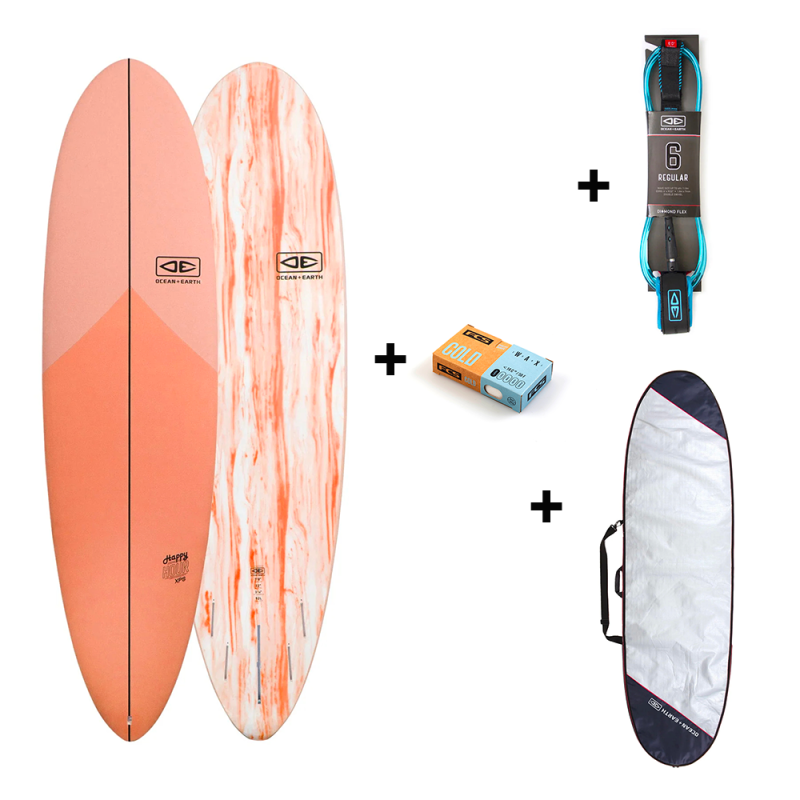 Pack surf mousse 7'0 Ocean Earth HAPPY HOUR EPOXY SOFT