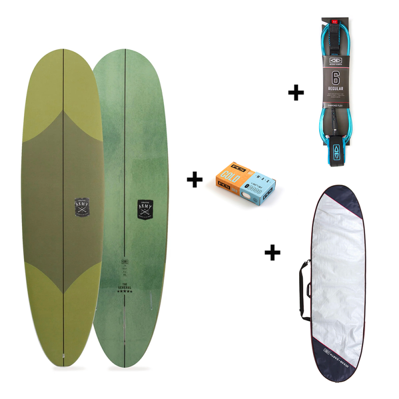 Pack surf Pack surf mousse 7'0 Ocean Earth THE GENERAL EPOXY SOFT LONG