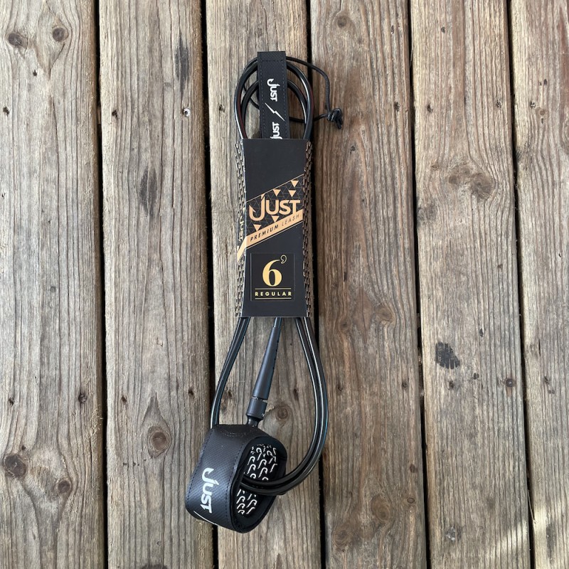 leash surf Just 6' black