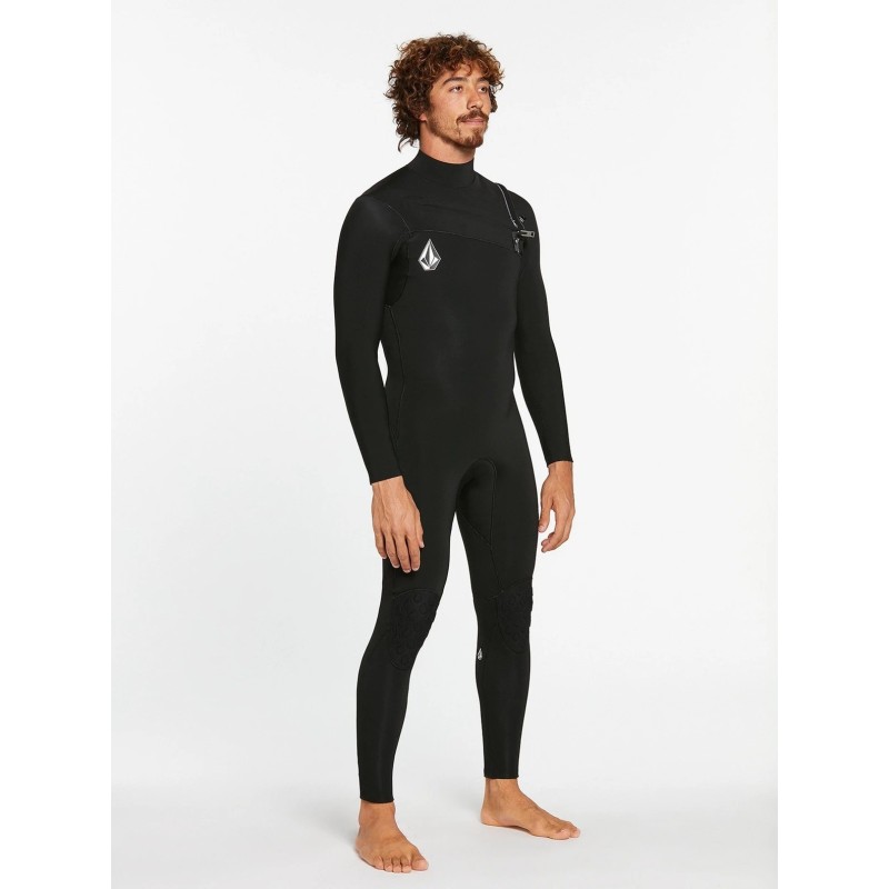 volcom modulator 3 2mm zip avant - combi surf integrale