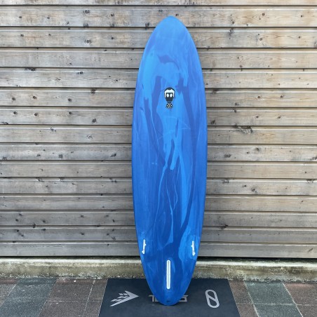 One Bad Egg 6'8 Mark Phipps - Blue Tint Pin line