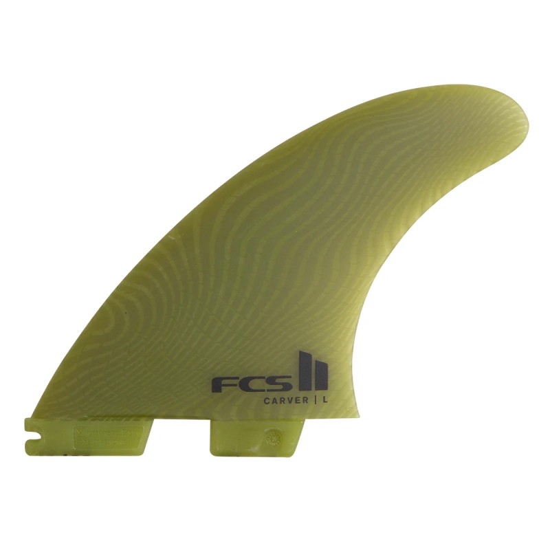 derives surf FCS II Carver Neo Glass Medium Eucalyptus Tri Fins