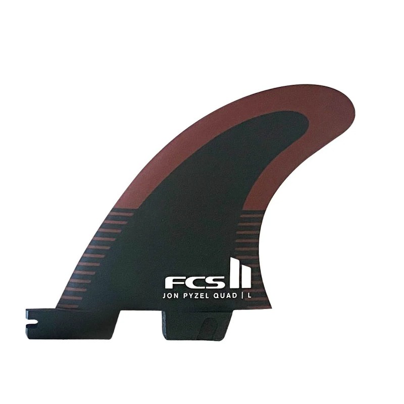 FCS II Pyzel PC Aircore Medium Black/Shiraz Quad Rears