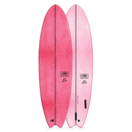 Planche de Surf 7'0 Ocean & Earth Ezi-Rider Pink – Softboard Polyvalent pour Tous Niveaux