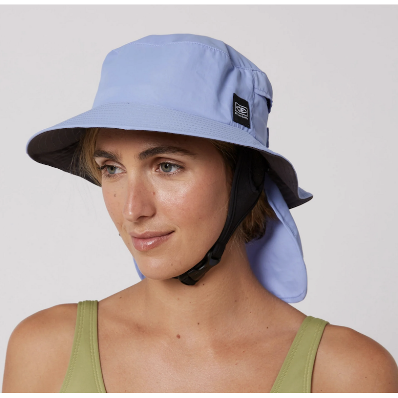 Chapeau de Surf Ocean & Earth Indo Stiff Peak Homme – Lilac | Protection UV et Maintien Optimal