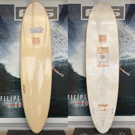 Planche de Surf Softech Middie 7'4" Butter Palms – Mid-Length Mousse Epoxy Polyvalente