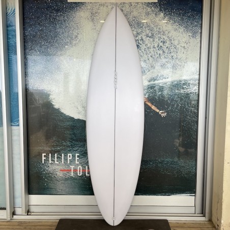 Planche de Surf Pukas Space Oddity 6'6 – David Santos – 3 Fins Futures