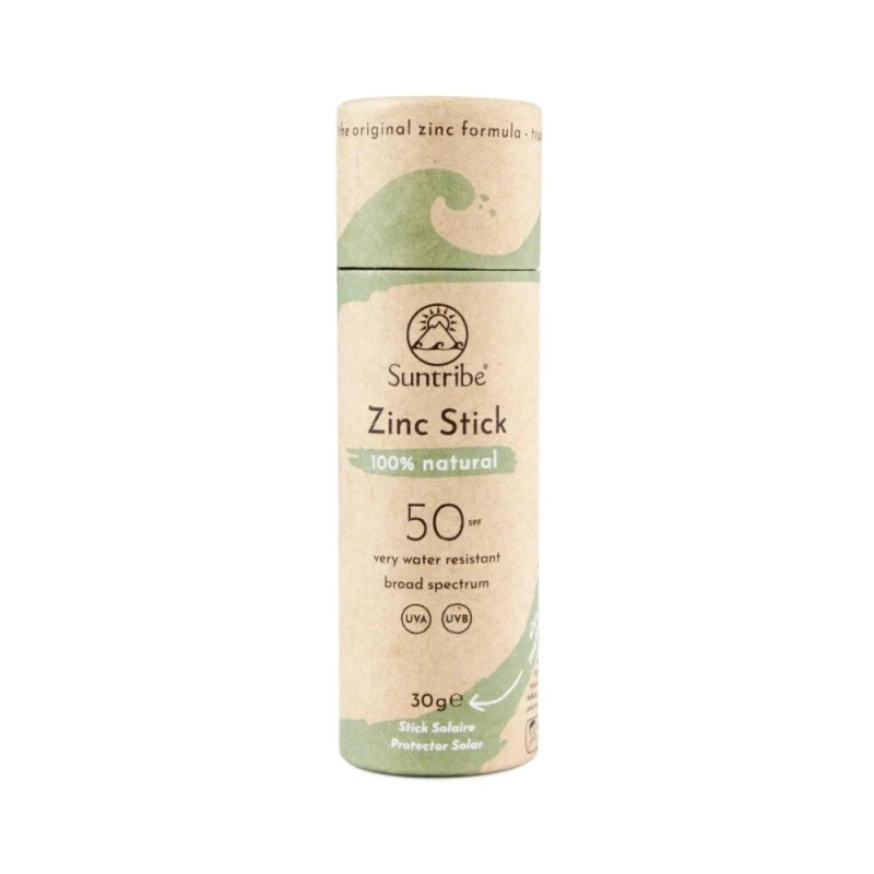 Stick Solaire SPF50 Suntribe Sports Zinc – Vert – Protection Extrême & Éco-Responsable