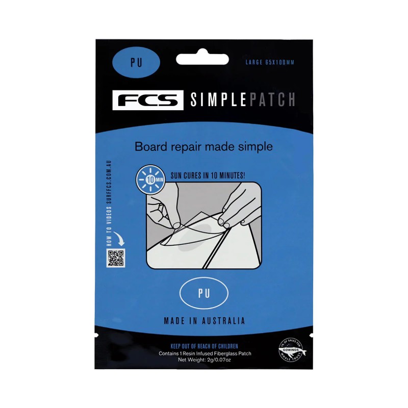 Kit de Réparation FCS Repair Patch Regular Polyester – Simple, rapide et durable