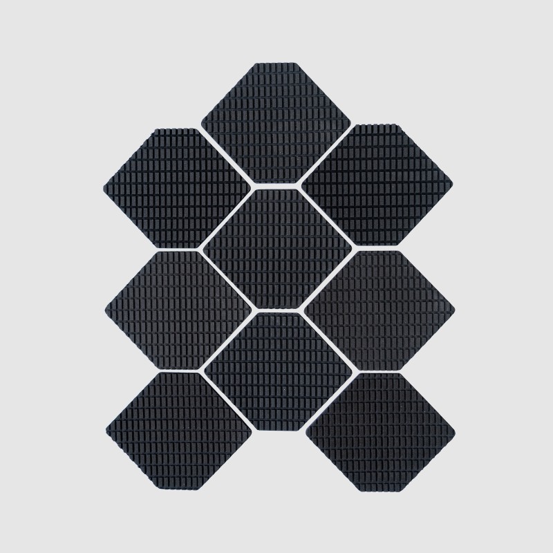 pad surf firewire front foot 9x expander pack algae traction black grey