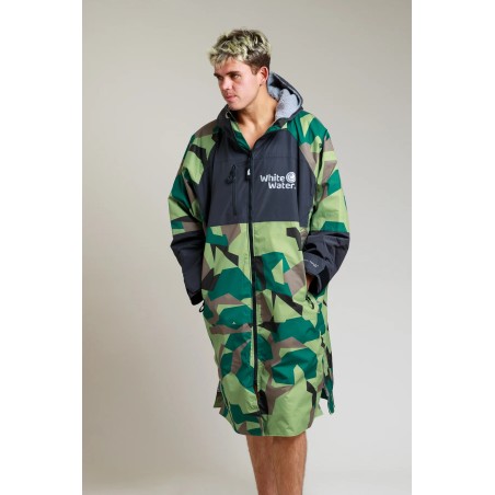 Poncho White Water Hard Shell Robe Camo