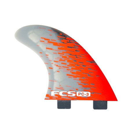 PC 3 Red Smoke Tri Retail Fins