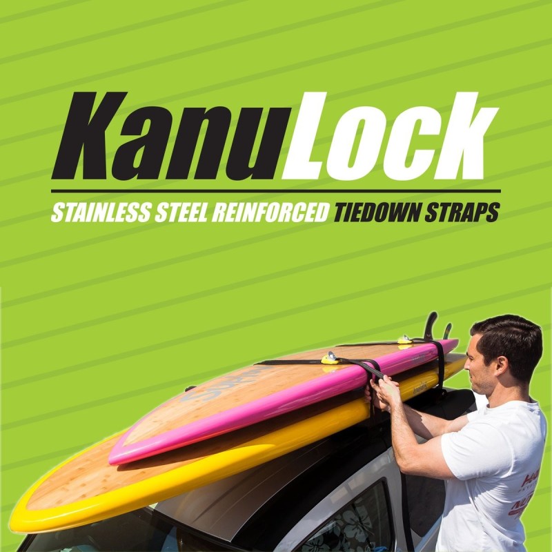 sangles barres de toit 3.3m Kanulock Lockable Tiedown