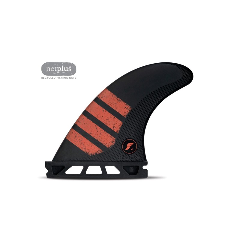 futures fins f4 alpha thruster series s carbon red