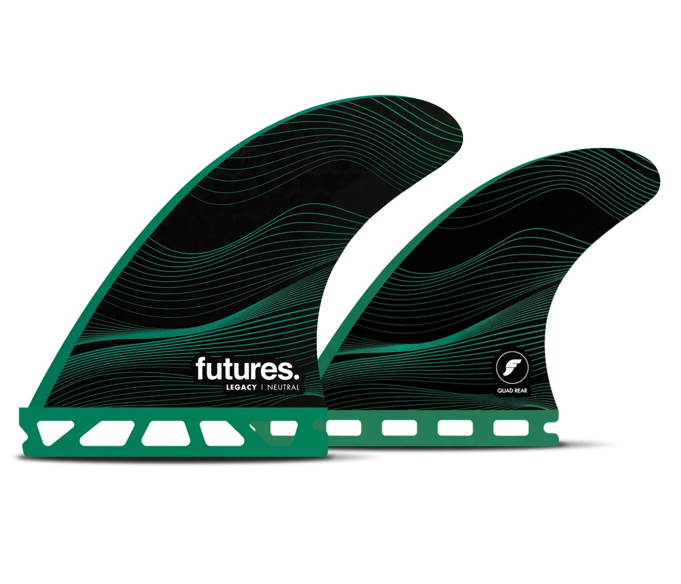 derives surf futures quad set fins legacy series - surfshop lacanau